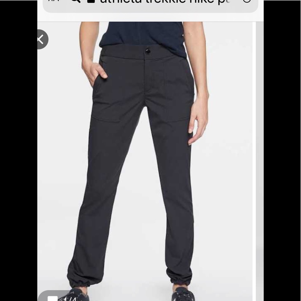 Athleta Trekkie hike pants, size 10